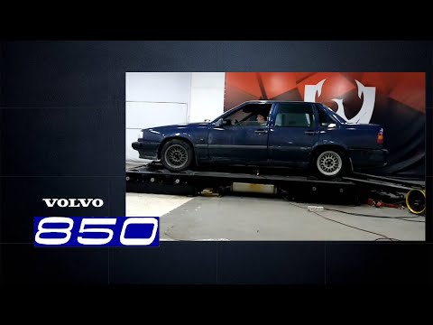 Видео: Тест вольвы 850 (диностенд,трасса)