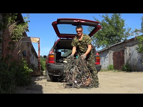 Видео: Медные Залежи!!! Я медный магнат! Извлечение меди из проводов и легкий заработок