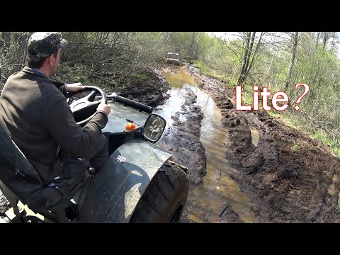 Видео: Непролазная грязь и лужи, или лайт для Караката ОХОТНИК