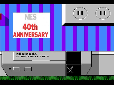 Видео: 40 лет Nintendo Entertainment System. Пробег по 40 уровням из различных 40 игр NES.