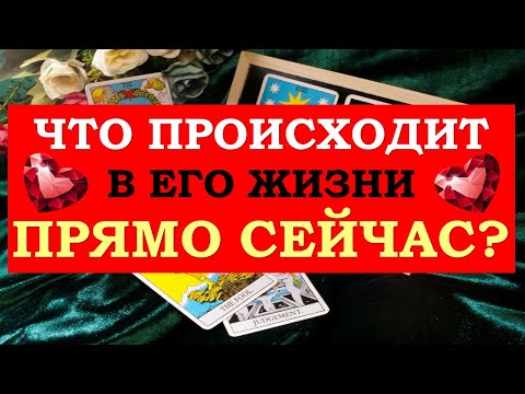 Видео: ❤️ ЧТО ПРОИСХОДИТ В ЕГО ЖИЗНИ ПРЯМО СЕЙЧАС? ❤️ Серия 501 😉 Tarot Diamond Dream Таро