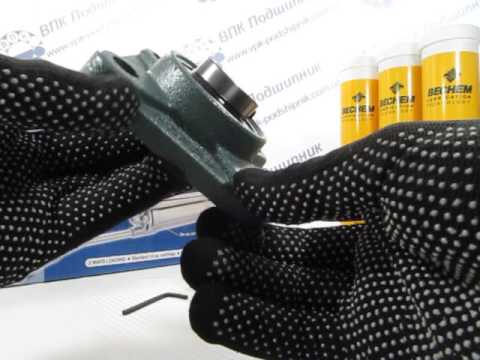 Видео: Фланцевый шариковый закрепляемый подшипник UCF205 CX