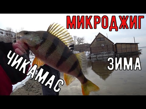 Видео: Микроджиг зимой/окунь/чикамас/голавль