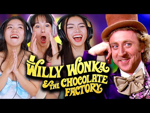 Видео: Реакция иностранных девушек | Вилли Вонка и шоколадная фабрика | Первый просмотр