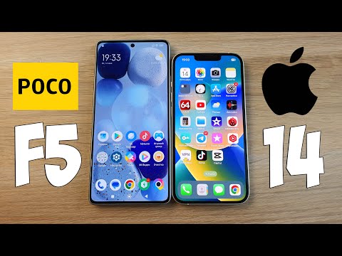 Видео: POCO F5 VS IPHONE 14 - ЧТО ЛУЧШЕ? ПОЛНОЕ СРАВНЕНИЕ!
