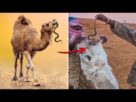Видео: ВОТ ПОЧЕМУ ОНИ КОРМЯТ ВЕРБЛЮДА ЖИВЫМИ ЗМЕЯМИ