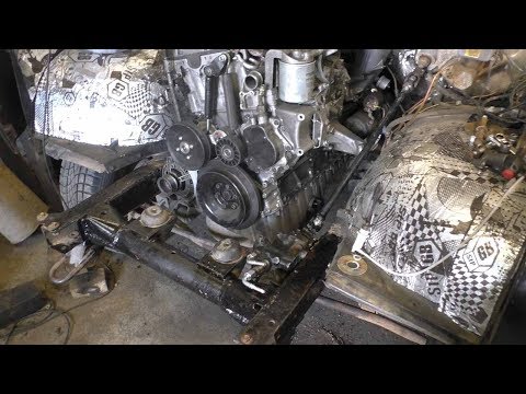 Видео: УазТех: Установка om603 на УАЗ Хантер, с КПП Даймос, ЧАСТЬ 2