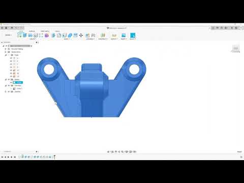 Видео: Создание детали Kvantocars во Fusion 360 по шаблону - Кулак задней подвески (Rear hub) во Fusion 360