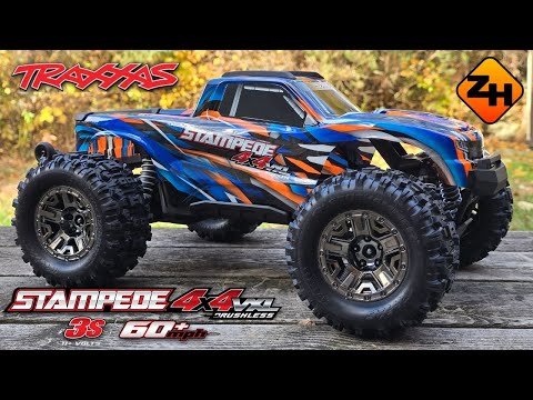 Видео: Распаковка Traxxas Stampede 4x4 VXL V2 (версия 2024 года)