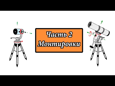 Видео: Все о телескопах. Часть 2: монтировки