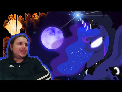 Видео: Реальная/Пони комикс/Ночь кошмаров с принцессой Луной 1-2 часть