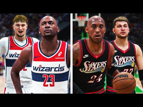 Видео: Я перезагружаю НБА, но команды получают случайную легенду