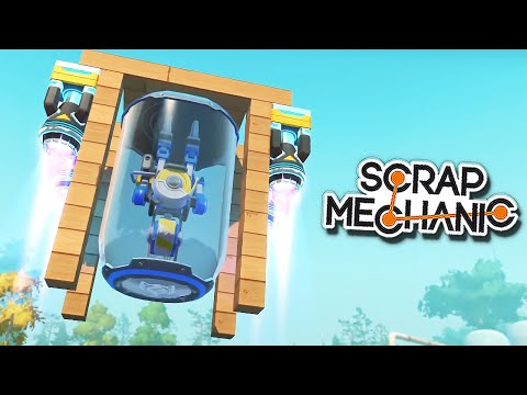 Видео: ЭКСПЕРИМЕНТЫ с БОТАМИ в 0.5.0 | SCRAP MECHANIC