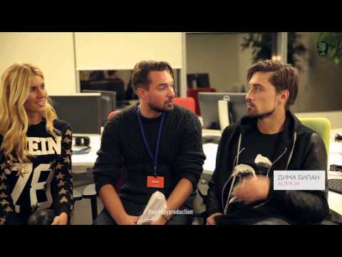 Видео: Дима Билан - Съемки клипа "Wally" _Backstage Alien24