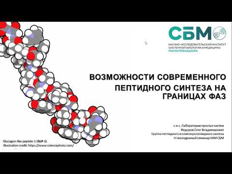Видео: ФЁДОРОВ: «Возможности современного пептидного синтеза на границах фаз»