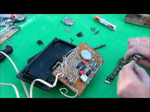 Видео: Восстановление электронных часов "Электроника 6.14"