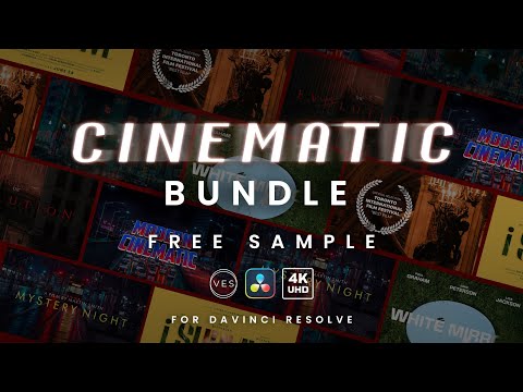 Видео: 6 БЕСПЛАТНЫХ КИНОФИЛЬМОВ ДЛЯ DAVINCI RESOLVE