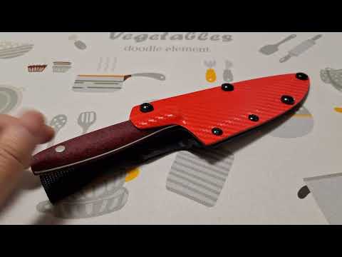 Видео: Обзор ножа Workingknife Kitchen 