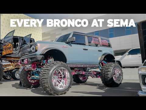 Видео: Мы нашли ВСЕ Ford Bronco на выставке SEMA 2025!