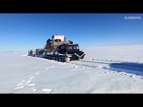 Видео: грузоперевозки на МТЛБ,крайний рейс сезона 2023 часть 3