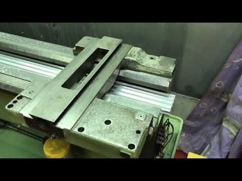 Видео: Токарный станок Fritz Werner TD10. Суппорт