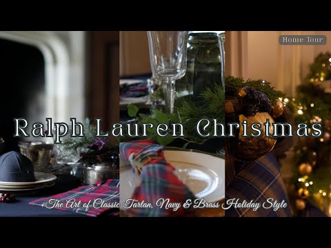 Видео: 🎄Тенденции рождественского декора Ralph Lauren 2025 | Искусство классического праздничного стиля ...