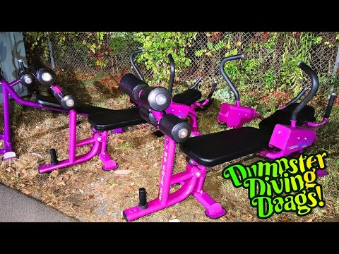 Видео: Dumpster Diving Planet Fitness и многое другое!!!
