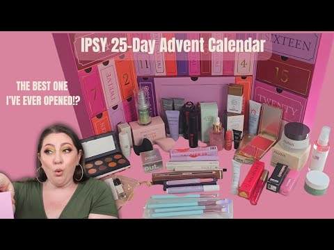 Видео: 25-ДНЕВНЫЙ АДВЕНТ-КАЛЕНДАРЬ IPSY 2025 – на данный момент это мой любимый календарь по соотношению...