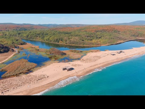 Видео: устието на Велека и Синеморец - Veleka delta and Sinemoretz