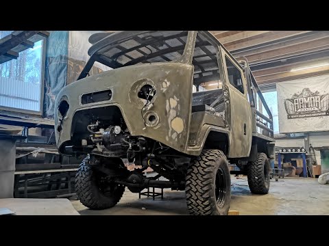 Видео: Исключительно для Охоты! Новый Уаз Фермер  #4х4_полный_привод #bulletliner #