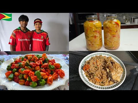 Видео: 🇬🇾 Перечный соус в гайанском стиле, лаймовый/лимонный сауэр, жареный рис в бумажном пакете, приго...
