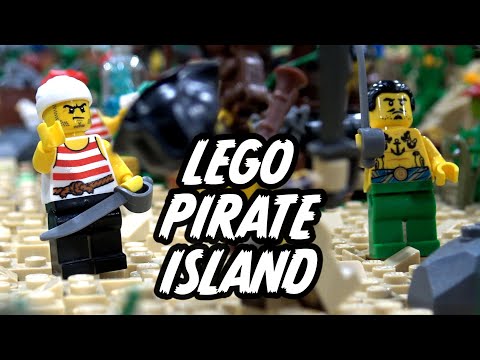Видео: Огромная охота за сокровищами у скрытого водопада LEGO Pirates!