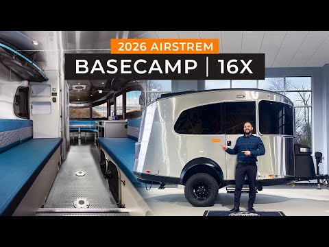 Видео: Маленький трейлер, грандиозное приключение! Полный тур Airstream Basecamp 16X 2026!