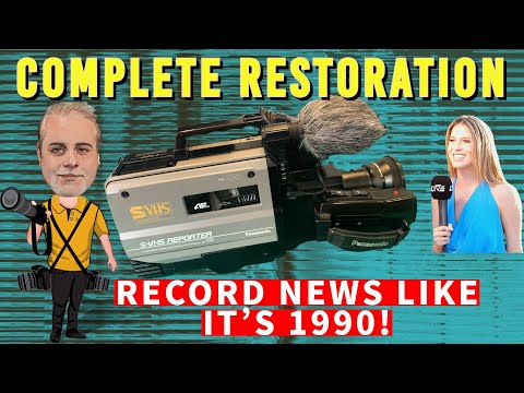 Видео: Реставрация репортерной камеры S-VHS | Ретро Ремонтник Эпизод 12