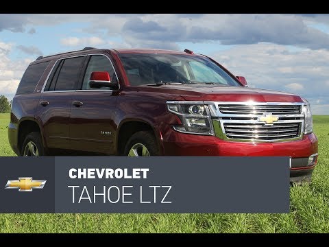 Видео: Chevrolet Tahoe 2017 тест-драйв, хром, бензин, много.