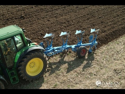 Видео: Оборотный плуг Lemken EurOpal / Lemken VariOpal