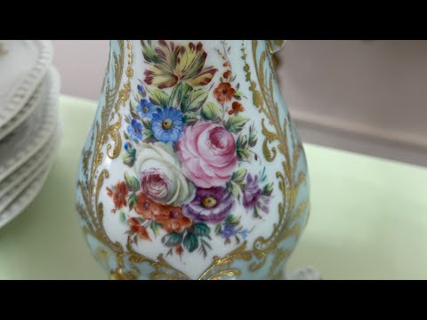 Видео: Чайный сервиз Rosenthal, французский  шоколадник  и многое другое в очередном обзоре  