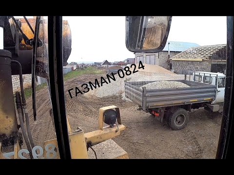 Видео: Газон с сердцем MAN 0824. Работа началась.