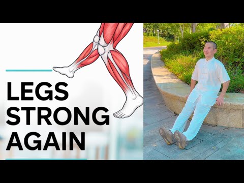 Видео: Простые упражнения для пожилых людей, укрепляющие колени и ноги в возрасте 60+