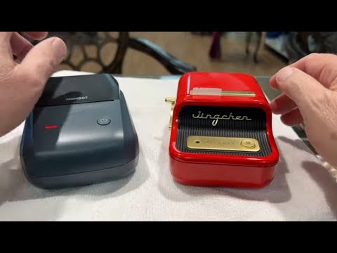 Видео: Принтер этикеток Niimbot B1 против B21
