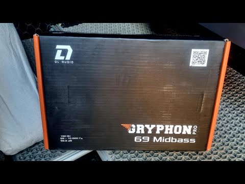 Видео: Акустика DL Audio Gryphon Pro 69 Midbass для w906 - распаковка