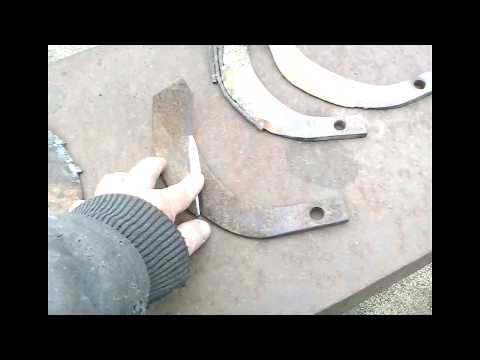 Видео: Ремонт ножей культиватора