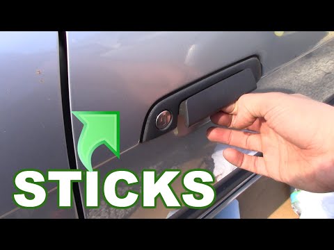 Видео: Как починить внешнюю ручку двери BMW E36 БЕСПЛАТНО ($0)