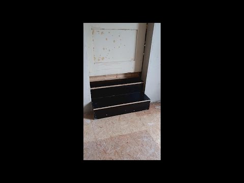 Видео: Переделка пола на втором этаже и создание новых ступеней