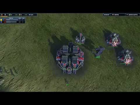 Видео: Supreme Commander 2 RUCAST# 2 on Open Palms - Wakonda vs Grayd1ngo (Нью мета)