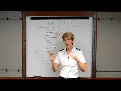 Видео: Ночные иллюзии (Урок для частных пилотов 15д)