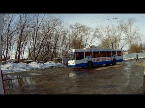 Видео: Троллейбус Тролза «Оптима» (Омск) Обзор.