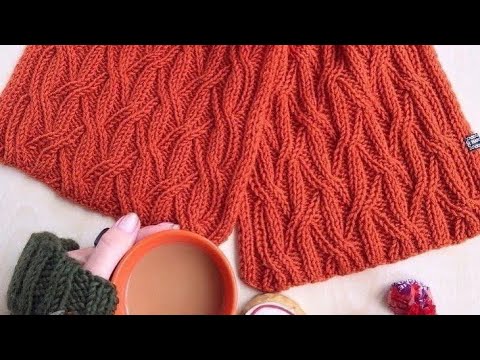 Видео: 📌Необыкновенно красивые узоры спицами. Схемы.