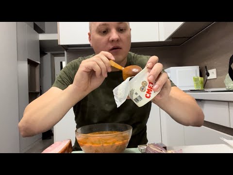 Видео: Борщ сам варыл мукбанг mukbang