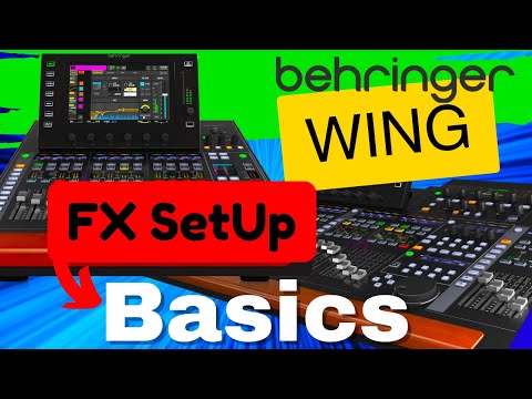Видео: Behringer Wing FX Basics: профессиональный звук для вокала и инструментов